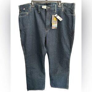 NWT- Carhartt Men's Flame-Resistant Rugged Flex Relaxed Fit Jean, size 48 x 30